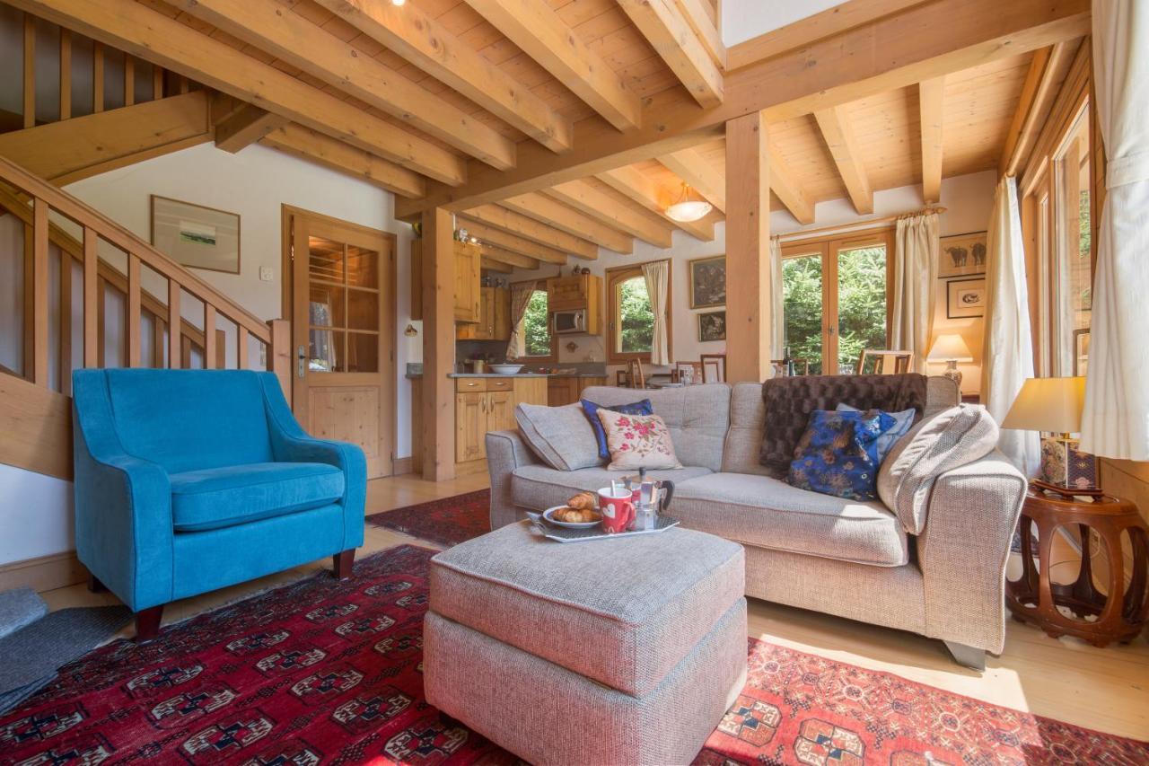 Chalets D'En Haut - Zaria - Happy Rentals Argentière Zewnętrze zdjęcie