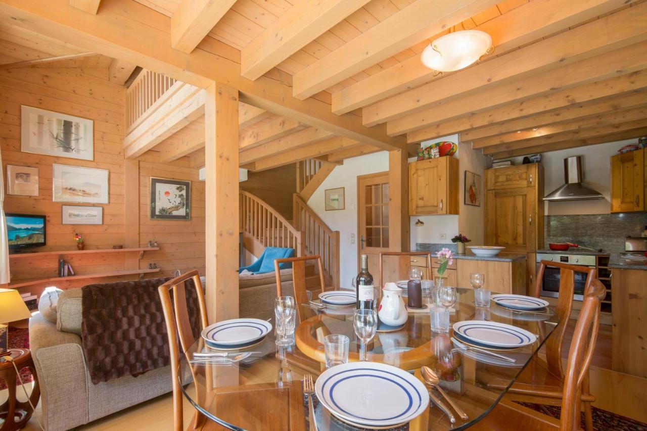 Chalets D'En Haut - Zaria - Happy Rentals Argentière Zewnętrze zdjęcie